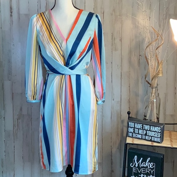 primark blue wrap dress COTTON WRAP DRESS Maxi Choose Your Size And Color s/m / red